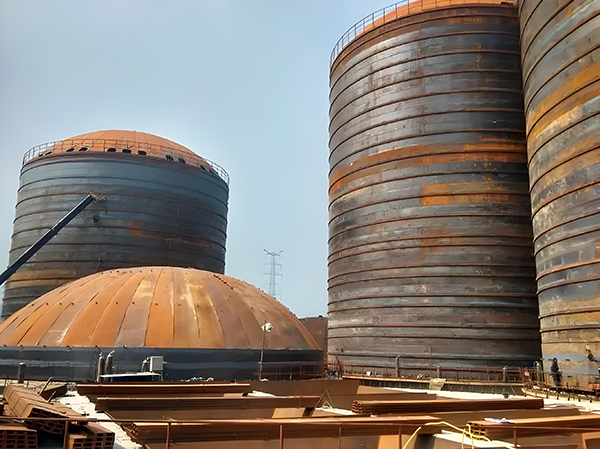 宝兴焦粉钢板仓